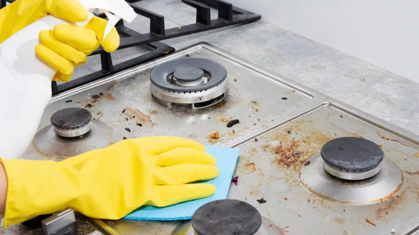 limpiar fuegos cocina - Cómo limpiar las hornillas quemadas de la cocina