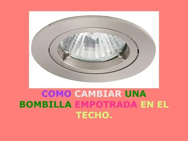 cambiar bombilla plafon cocina - Qué hay que hacer para cambiar las bombillas halógenas por bombillas LED